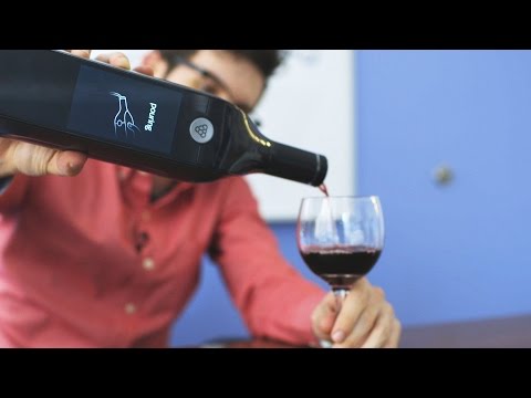 Kuvée’s ridiculous Wi-Fi connected wine bottle