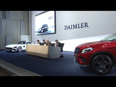 Daimler AG Jahrespressekonferenz 2015