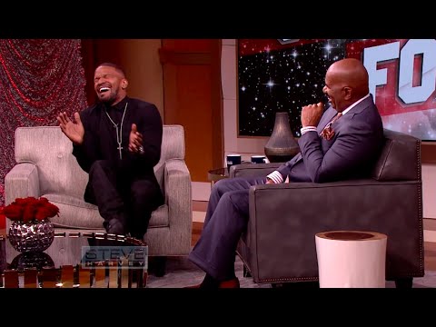 Eight incredible impersonations by Jamie Foxx || STEVE HARVEY