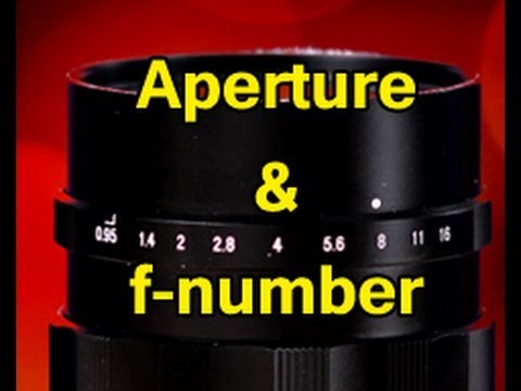 Photography & Videography #1: Aperture and f-number