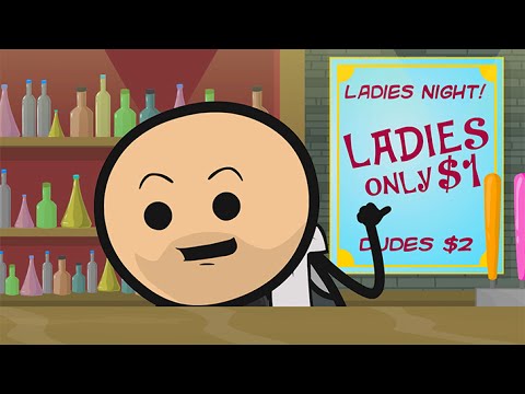 Ladies Night - Cyanide & Happiness Shorts