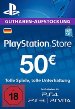 PlayStation Store Guthaben-Aufstockung 50 EUR  [PS4, PS3, PS Vita PSN Code - deutsches Konto]