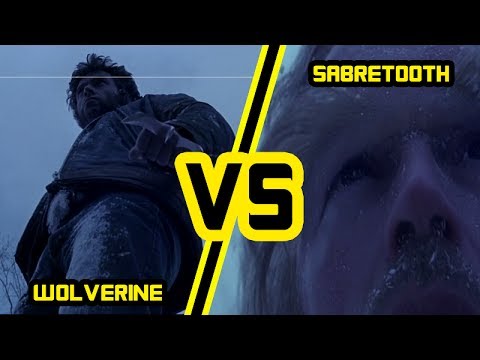 Wolverine Vs Sabretooth - X men (2000)