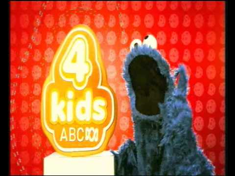 (former) ABC 4 Kids Ident - Cookie Monster