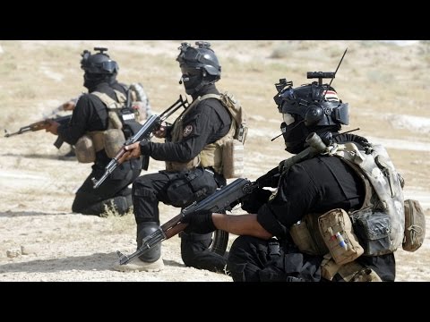 Iraq War 2015. Iraqi Forces in Heavy Clashes Fighting And Firefights - Battle Footage