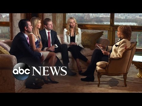 Donald Trump's Wife, Children Talk About His Campaign, Home Life