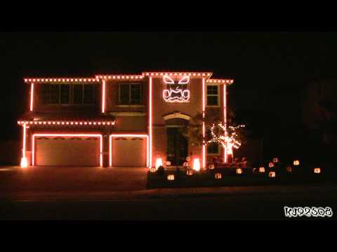 Halloween Light Show 2011 - This Is Halloween