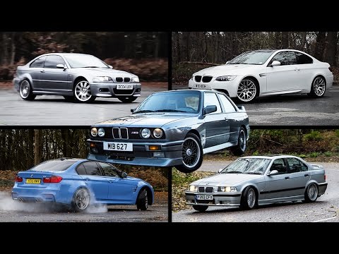 The Ultimate BMW M3 Review: E30 vs E36 vs E46 vs E92 vs F80