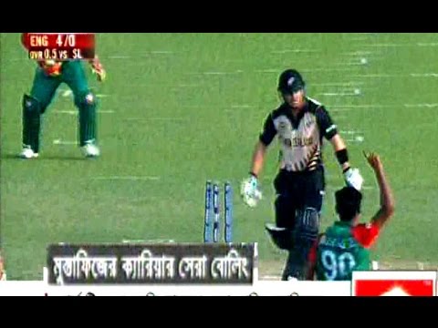 Bangla Cricket News,Mustafizur Rahman Got 5 Wickets VS NewZealand in T20 Cricket Worldcup