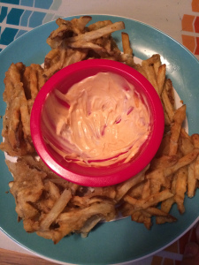 Vegan Beer Battered French Fries