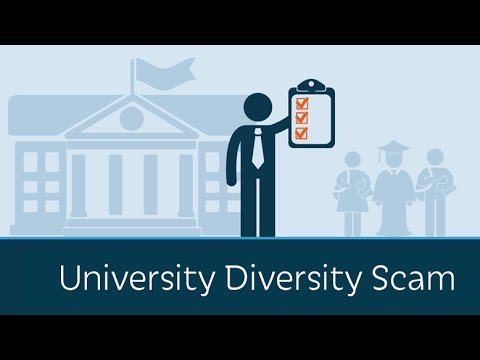 What is the University Diversity Scam?