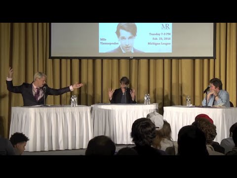 Milo Yiannopoulos vs. Julie Bindel at the University of Michigan