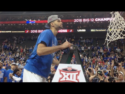 KU celebrates 2016 Big 12 postseason title