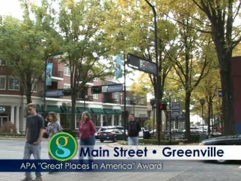 Greenville's Main Street wins "Best Places in America" Award