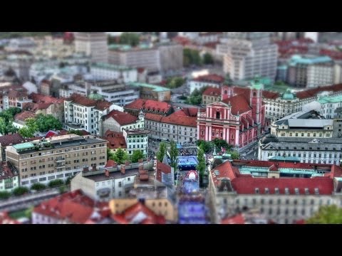 Welcome to Ljubljana - the Capital of Slovenia (HDR Timelapse)