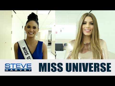 Do Miss Universe and Miss Colombia forgive Steve? || STEVE HARVEY