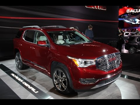 2017 GMC Acadia - 2016 Detroit Auto Show