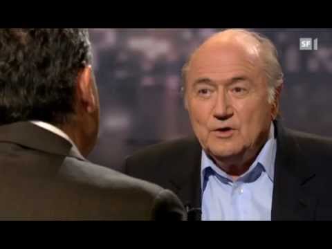 Sepp Blatter bei Roger Schawinski