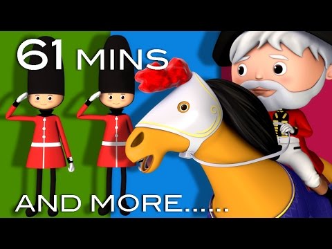 Grand Old Duke Of York | And More Nursery Rhymes | From LittleBabyBum