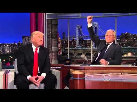 Donald Trump on the Late Show - Donald Trump with David Letterman - Donald Trump Interview