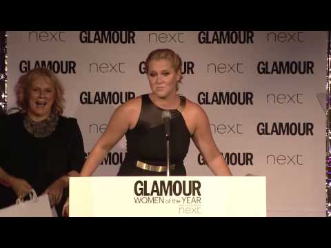 Amy Schumer's Hilarious Acceptance Speech At The GLAMOUR Awards 2015