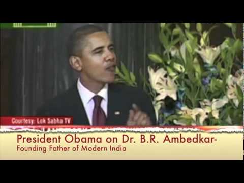 US President Barak Obama on Dr B R Ambedkar