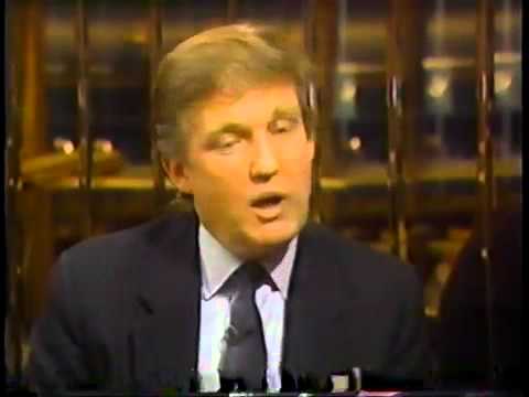 Donald J. Trump Interview 25+ Years Ago