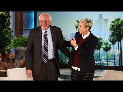 Ellen Sits Down with Bernie Sanders