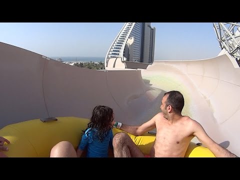 Scary Burj Surj Water Slide at Wild Wadi Waterpark