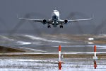 FlyDubai's Boeing 737-800 lands at Vnukovo Airport