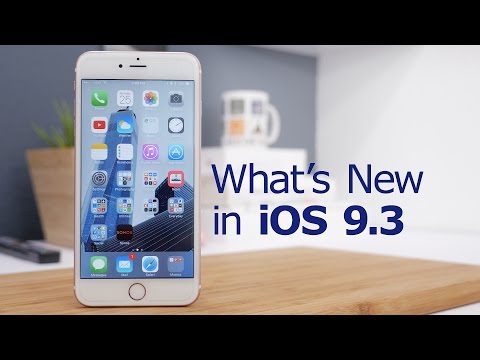 What's New in iOS 9.3 - Out Now!