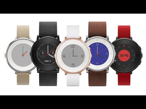 Meet the Lightest & Thinnest Smartwatch: Pebble Time Round