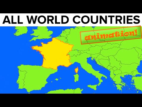 All World Countries · Map + Flag + Pronunciation