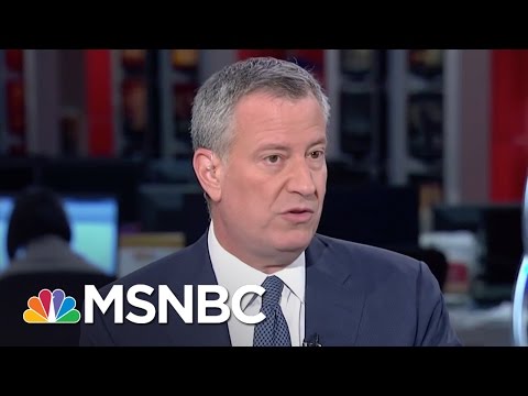 De Blasio On Crime, Hillary Clinton And Ben Carson (Full Interview) | MSNBC