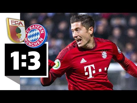 FC Augsburg - Bayern München – 1:3 – Lewandowski trifft doppelt für Badstuber!