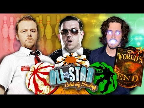 Touching Balls w/ SIMON PEGG, NICK FROST, EDGAR WRIGHT & STEVE JONES - All Star Celebrity Bowling