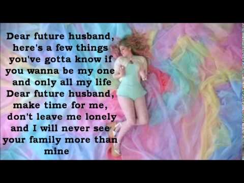 Meghan Trainor - Dear Future Husband Lyrics