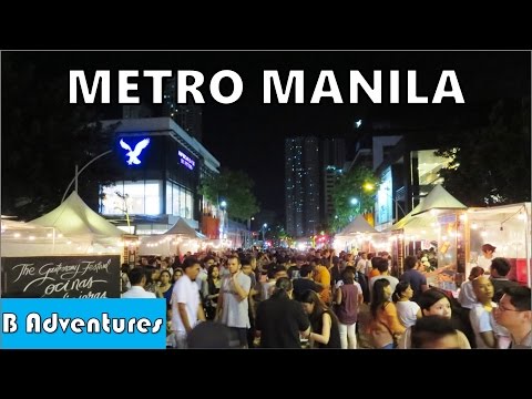 Makati & Taguig Manila, Bonifacio High Street Nightlife Food Market, Travel Philippines S2 Ep1