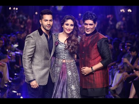 Varun Dhawan, Kareena Kapoor walk For Manish Malhotra at LFW 2014