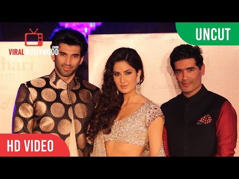 UNCUT - Aditya Roy Kapur | Katrina Kaif | Manish Malhotra | Fashion Show of regal Threads