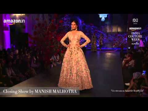 Manish Malhotra live at Amazon India Couture Week 2015