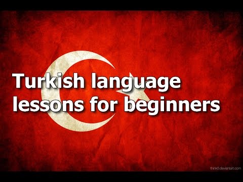 Turkish language lesson 2