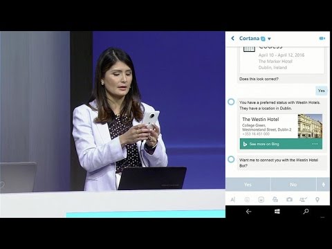 Watch how Cortana, Bots and Bing are powering the latest version of Skype (CNET News)