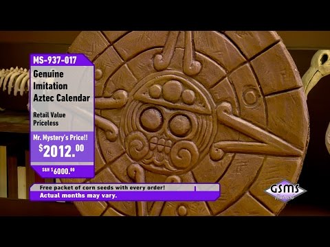 Aztec Calendar - Shop at Home with Mr. Mystery - Gravity Falls