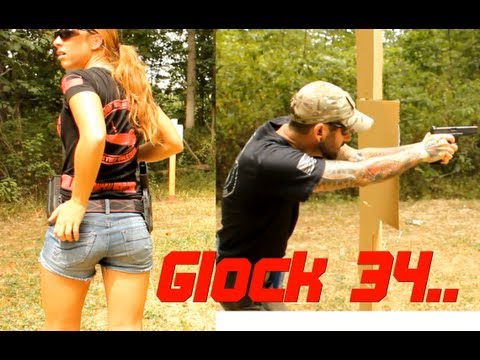 Range Time with Cory & Erika - Glock 34 Review & Shooting