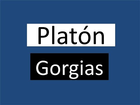 Platón: Gorgias