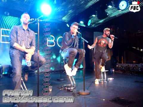 Backstreet Boys London Event : Show 'Em What You're Made Of