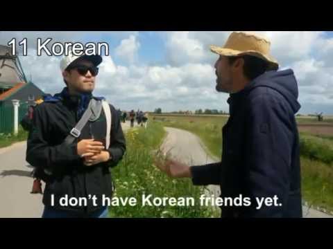 Dutch polyglot speaks 18 languages with tourists