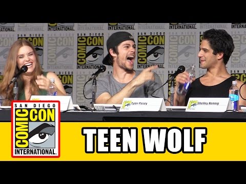 Teen Wolf Comic Con 2015 Panel - Tyler Posey, Dylan O'Brien, Holland Roden, Shelley Hennig, Season 6