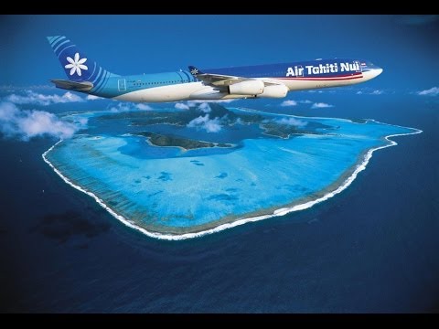 FLYING TIARE - French Polynesia with a GoPro - Air Tahiti Nui